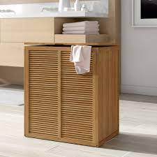Dotted Line Ike Double Cabinet Laundry Hamper Reviews Wayfair Shop with confidence on ebay!