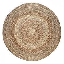 Le tapis rond est tissé. Tapis Angola Rond 120 Cm