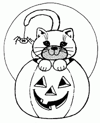 The drawing was super easy to print up & looked halloween coloring page with colored pencils halloween cat whimsical cat art drawing trick or treat spooky scene 8.5 x 11 print catdknits. Halloween Cat Coloring Pages Coloring Home