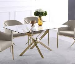 Our furniture is inspired by the designs of xavier pauchard and not to be confused with those which are manufactured and sold by tolix. Xavier Gold Dining Table 902 Only 579 00 Houston Furniture Store Where Low Prices Live