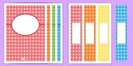 This free lever arch file spine label template. Printable Binder Covers Free Editable Resource
