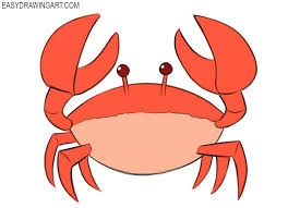 How To Draw A Crab Easy Easy Drawings Crab Art Crab Painting