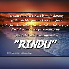 Apakah salahku terus diperguna cinta. Rindu Tak Berbalas