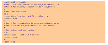 Since we already know that a centimeter is equal to one hundredth of a meter, this means that 100 cm are equivalent to 1m. In C Write A Program That Asks The User If He Or Chegg Com