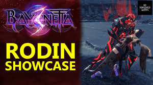 Bayonetta 3 Rodin Showcase - Weapon & Devil Rodin in Action - YouTube