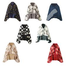 Hand stitched personalised blankets from bags of love. Yunhigh Plaid Wearable Blanket Throw Plush Thick Flannel Blanket Poncho Wrap Shawls Checked Winter Warm Thermal Blanket With Snaps For Adults Woman Outdoor Picnic Camping Wearable Blankets