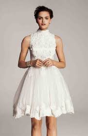 White After Party Wedding Dress City Hall Wedding Dress Short Wedding Dress Getaway Wedding Dress