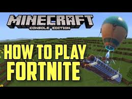 You can get fortnite on xbox 360! How To Play Fortnite On Minecraft Xbox 360 Youtube