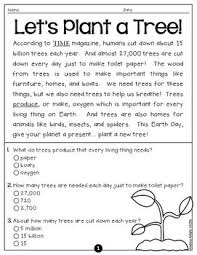 Earth Day 5 Short Nonfiction Passages With Comprehension Questions Reading Comprehension Practice Reading Comprehension Lessons Reading Comprehension Skills