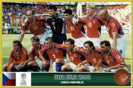 Czechoslovakia Team Group At The 2000 European Championships Fussball Tschechien