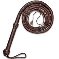 8 Handcrafted Dark Brown Leather Bull Whip In 2020 Bull Whip Leather Whip Dark Brown Leather