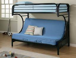 Rated 4 out of 5 stars.51 total votes. Twin Over Full Futon Metal Bunk Bed C Style Black Futon World