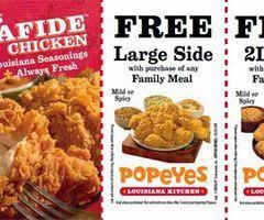 Free Printable Coupons Popeyes Chicken Coupons Free Printable Coupons Popeyes Chicken Fast Food Coupons