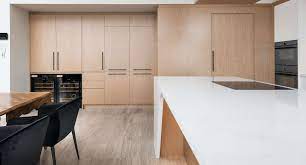 Wood worktops have been a consistent presence in the kitchen worktop consumer market, often favoured for the graining which wood work surfaces have never been more popular as a kitchen worktop choice. Connection Between Kitchen And Living Room Cosentino