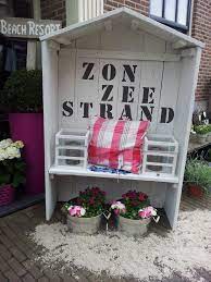 Pin Van Iris Van Halewijn Op Meubels Van Steigerhout Strand Tuinen Strandhuisjes Decoraties