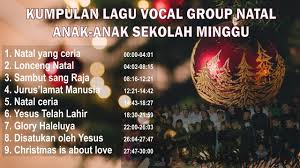 Terkadang waktu banyak terbuang hanya untuk menentukan tema natal yang dirasakan paling tepat. Vocal Group Natal Anak Anak Sekolah Minggu Kumpulan Lagu Natal Terbaru 2020 Christmas Song Youtube