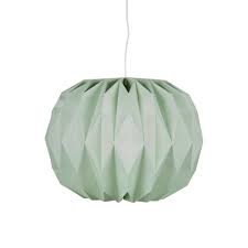 origami lamp children room girl hanging lamp