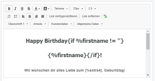 Wie Sie Mit Geburtstags E Mails Die Kundenbindung Starken Der Rapidmail Blog
