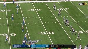 Cowboys Kick Off From Lions 35 Yard Line After Td Penalties