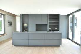 puristische kuche in grau kuchen referenzen la cuci innenarchitektur mausgrau graue kuchen stube