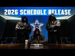Tyler Takeover | Dallas Cowboys Schedule Release | 2026 : r/nfl