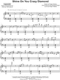 Uploaded on jun 02, 2015. Vkgoeswild Shine On You Crazy Diamond Sheet Music Piano Solo In F Major Download Print Sku Mn0206014