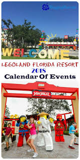 Legoland Florida Resort 2018 Calendar Of Events Legoland Florida Florida Resorts Legoland