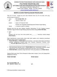 Maybe you would like to learn more about one of these? Contoh Format Berita Acara Penyelesaian Pekerjaan Bapp