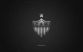 Maybe you would like to learn more about one of these? Atletico Mineiro Brazilian Football Club Serie A Silver Logo Gray Carbon Fiber Background Hd Wallpaper Peakpx