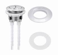 High Quality ABS Dual Flush Button Panel for Installing a Fully Invisible  Flush Button Behind the Tile