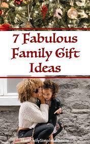 Why not commission a unique family portrait that they can treasure forever? 7 Fabulous Family Gift Ideas The Mostly Simple Life
