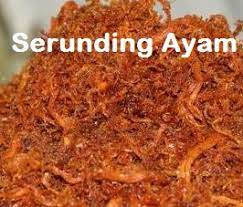 Resepi Serunding Ayam Azie Kitchen Kasen Obenson