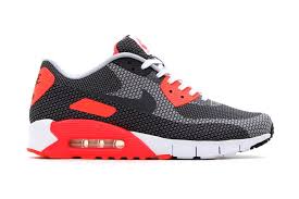 Nike Air Max 90 Jacquard White Cool Grey Black Infrared Nike Air Max Nike Air Max 90 Nike Free Shoes