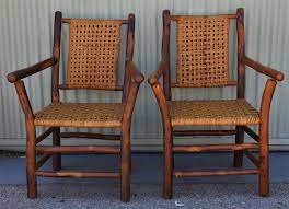 Hay design möbel und accessoires. Set Of 3 Old Hickory Furniture Co Settee And Chairs For Sale At 1stdibs