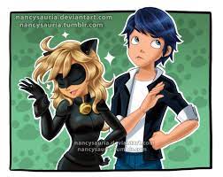 Rule 63 Marichat By Nancysauria Miraculous Ladybug Comic Miraculous Ladybug Anime Miraculous Ladybug
