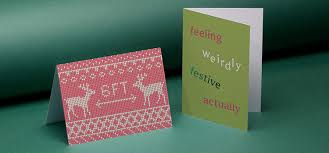 Pick a shiny foil card to make a lasting impression—personalized cards are easy to make for personal or business. What To Write In A Business Holiday Card Moo Blog