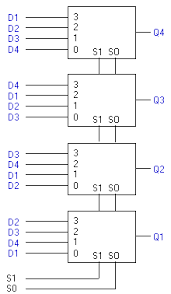 Such circuit takes exactly two gates: Untitled
