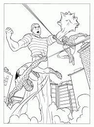 Spiderman on the roof spiderman kicking the vilan spiderman into spider verse spider man 3 in to action iron spider suit supreme court frees spiderman. Free Printable Spiderman Coloring Pages For Kids Spiderman Coloring Spiderman Coloring Pages Dinosaur Coloring Pages