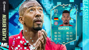 Les récompenses du sbc : Flashback Boateng Player Review 91 Flashback Boateng Review Fifa 20 Ultimate Team Youtube