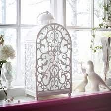 فانوس ايكيا ذات التصميم الملهم من البوابات القديمة المزخرفة lanterns decor table tray decor diy room decor
