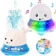 Maybe you would like to learn more about one of these? Led Light Musical Baby Bath Toys Bathroom Spray Water Toy Automatic Whale Sprinkler Water Float Toys Spray Bathtub Toys For Toddlers 3 4 Years 6 To 12 Months Wish