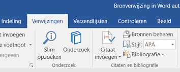 Bronverwijzing In Word Automatiseren Afstudeergoeroes