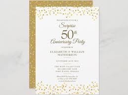 In early times a man would present his wife with a silver wreath on their 25th anniversary and a golden one on the 50th anniversary. The Best 50th Anniversary Invitations For Your Party