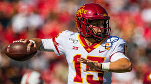 2,330 yards with 33 touchdowns. Iowa State Cyclones Set 2020 Football Schedule Thursday Night Game Included Who13 Com