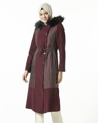 Nihan Kapitone Kombinli Kapsonlu Kisa Manto Bordo Stoklari Guncellendi Fiyat Fashion Coat Trench Coat