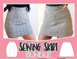 PDF Sewing Patterns BUNDLE Mini SKIRT Pattern Pdf Skirt - Etsy
