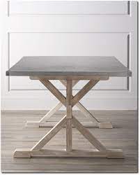 Brown wood table, brown wood art, brown wood mirror, tan/beige accessories…so i decided. Stainless Steel Top Dining Table Ideas On Foter