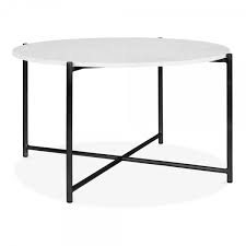 It lets you create a warm and inviting look with your favorite decor, collectibles, potted plants etc. White Marble Aria Round Coffee Table Black Modern Coffee Tables