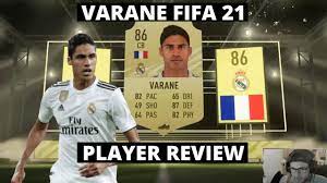 Currently, raphaël varane is playing with numbers. Raphael Varane 86 Review Best Cb In Fifa Varane Fifa 21 Fut Review Youtube
