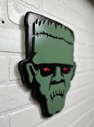 Frankenstein Face Sign